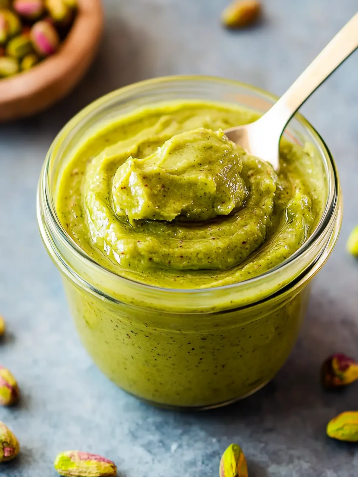 Creamy Homemade Pistachio Butter - Just 1 Ingredient Magic! 3 Homemade Pistachio Butter - With 1 Ingredient!