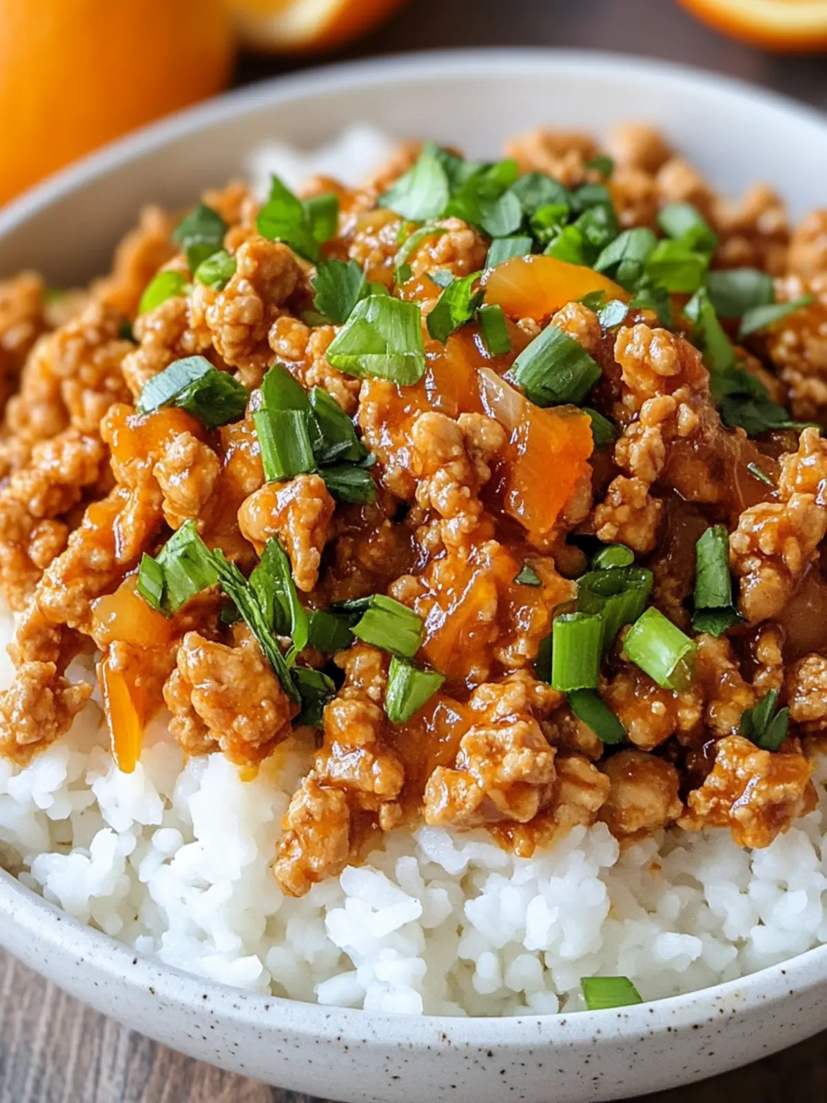 Zesty Easy Orange Ground Chicken Recipe in Just 25 Minutes 5 Easy Orange Ground Chicken Recipe (25-Minutes)