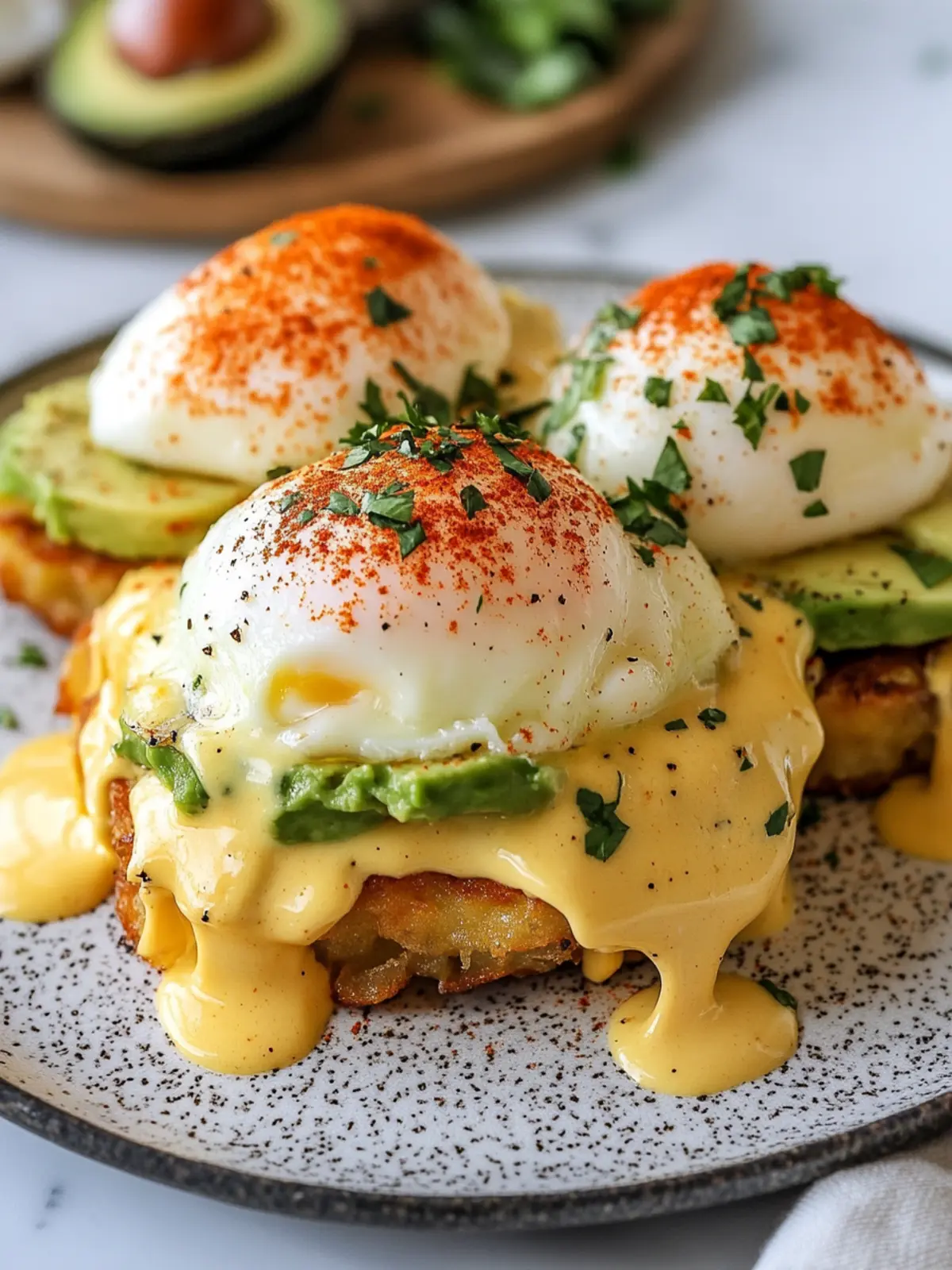 Hashbrown Avocado Eggs Benedict: Your Next Brunch Obsession 5 Hashbrown Avocado Eggs Benedict