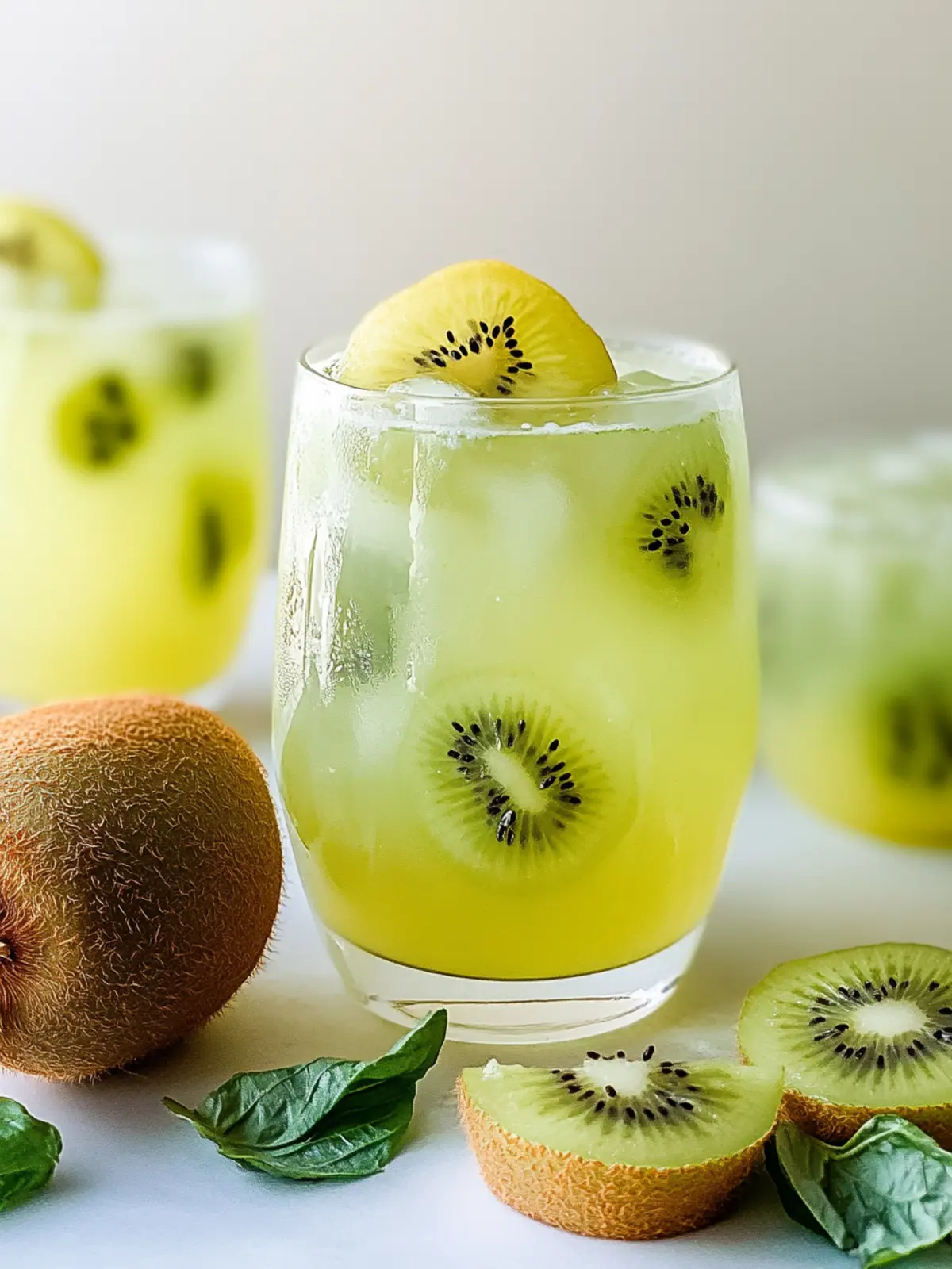 Refresh Your Day with Fresh & Sweet Kiwi Lemonade 2 Fresh & Sweet Kiwi Lemonade
