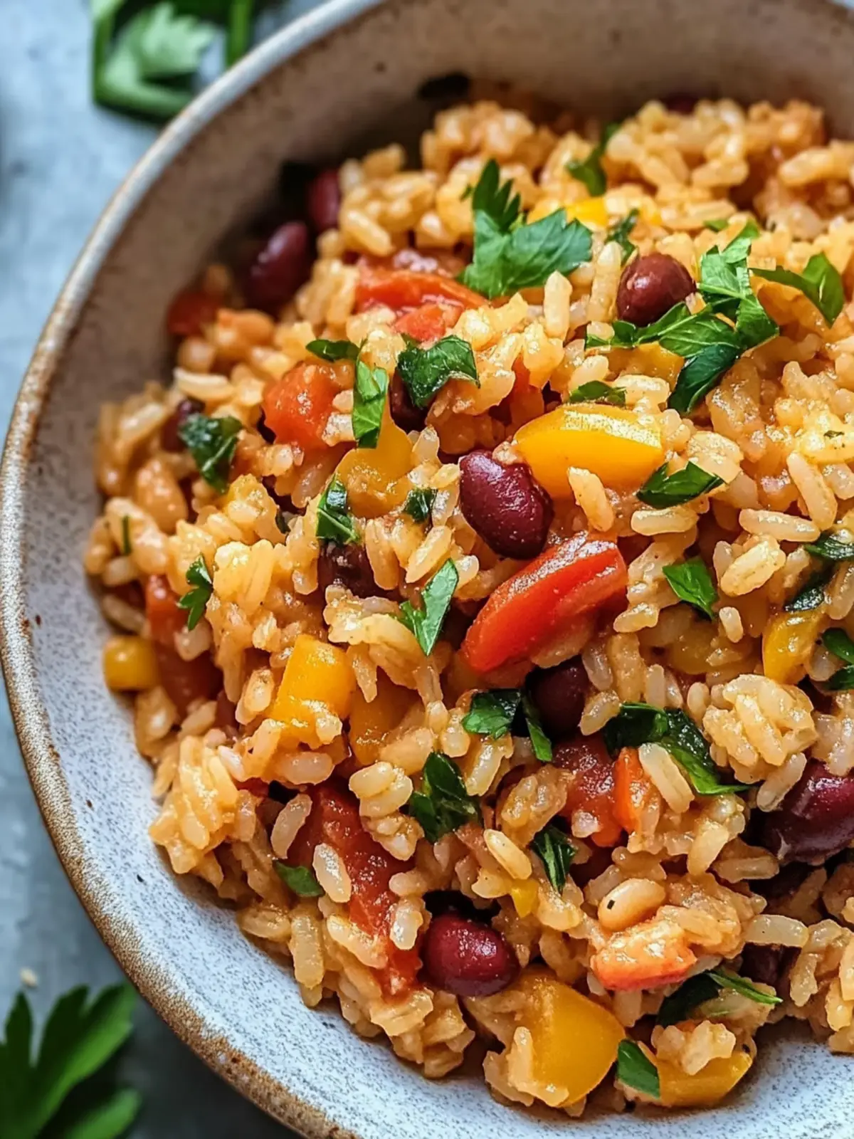 Revitalize Dinner with Healthy Mediterranean Rice and Beans 4 Healthy Mediterranean Rice and Beans