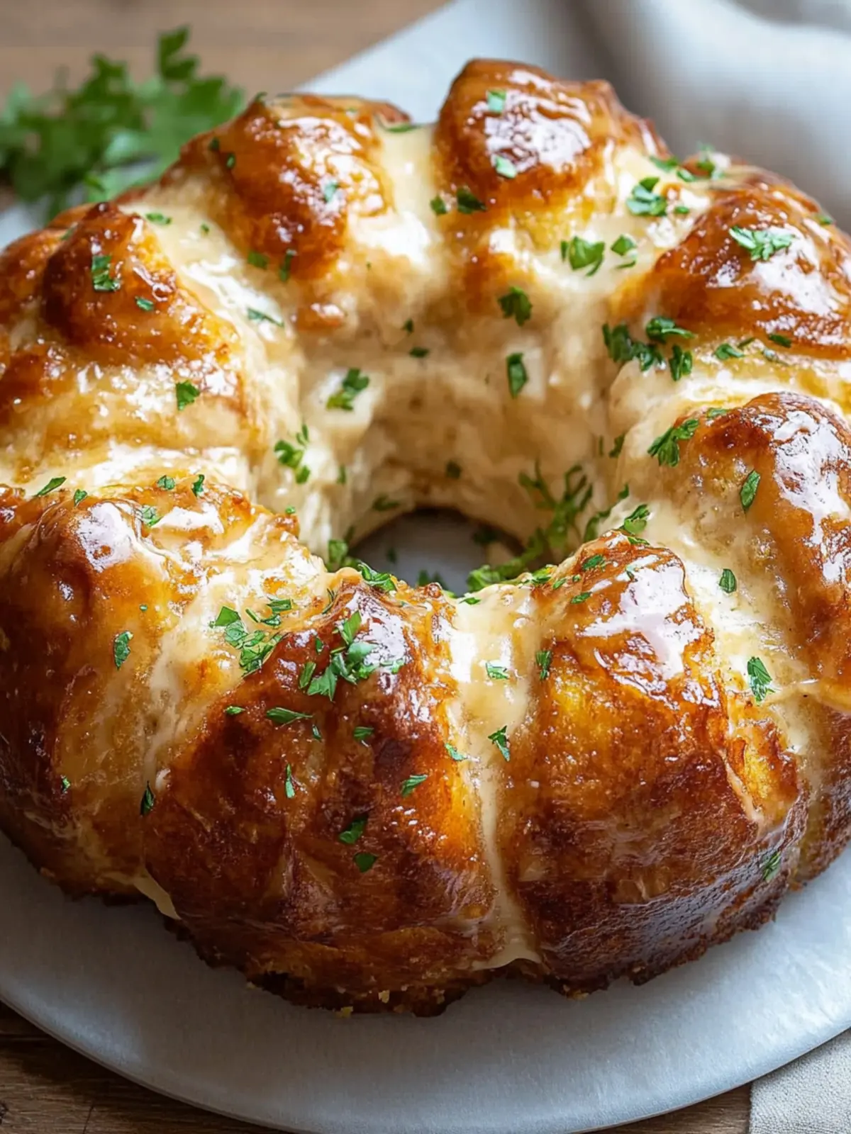 Irresistible Chicken Alfredo Monkey Bread for Cozy Nights 5 Chicken Alfredo Monkey Bread
