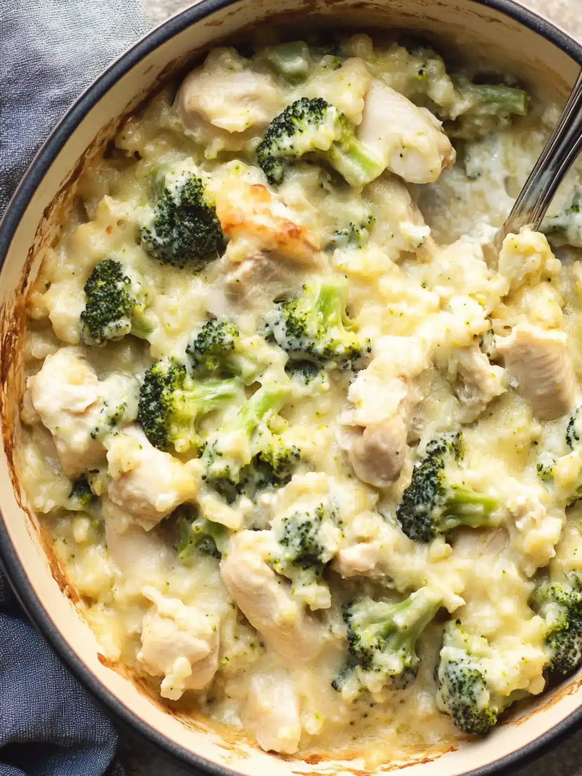 Whole30 Chicken and Broccoli Casserole with Creamy Cauliflower Rice 2 Whole30 Chicken and Broccoli Casserole with Cauliflower Rice