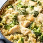 Whole30 Chicken and Broccoli Casserole with Creamy Cauliflower Rice 2 Whole30 Chicken and Broccoli Casserole with Cauliflower Rice