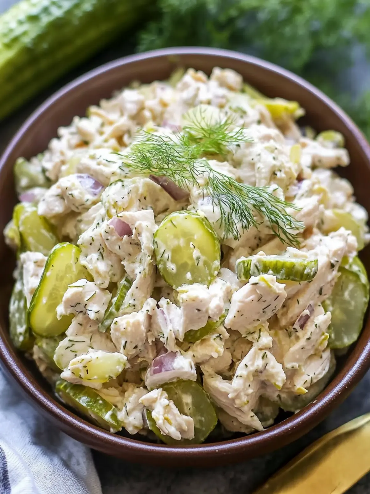 Dill Pickle Canned Chicken Salad That’ll Wow Your Taste Buds 2 Dill Pickle Canned Chicken Salad (Low Carb!)