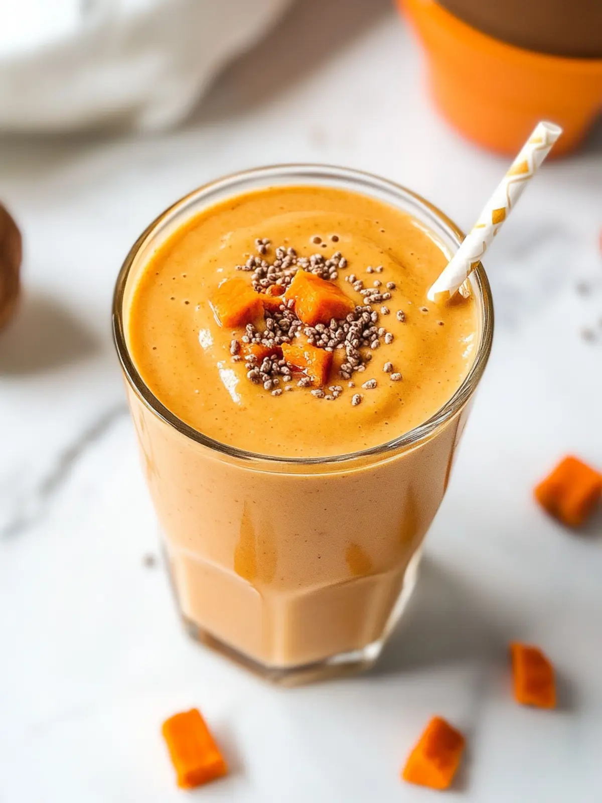 Transform Your Morning with a Carrot Cake Smoothie Vegan High Protein 4 Carrot Cake Smoothie (Vegan, High Protein)