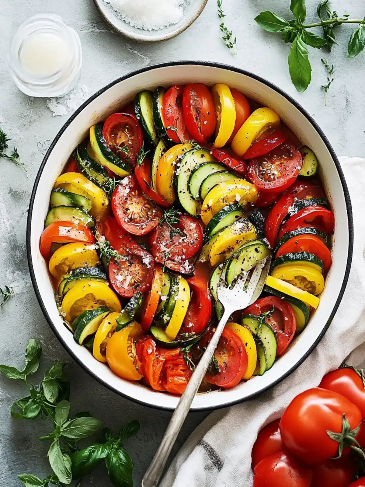 Ratatouille Made Easy: A Colorful Veggie Delight at Home 3 Ratatouille