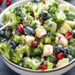 Wholesome Healthy Broccoli Salad with Sweet Blueberry Burst 8 Healthy Broccoli Salad