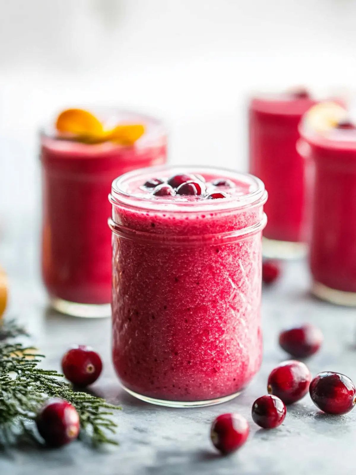 Vibrant Cranberry Smoothie for a Refreshing Morning Boost 3 Cranberry Smoothie