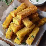 Crispy Polenta Fries: A Gluten-Free Vegan Delight! 5 Polenta Fries (Gluten-Free, Vegan Recipe