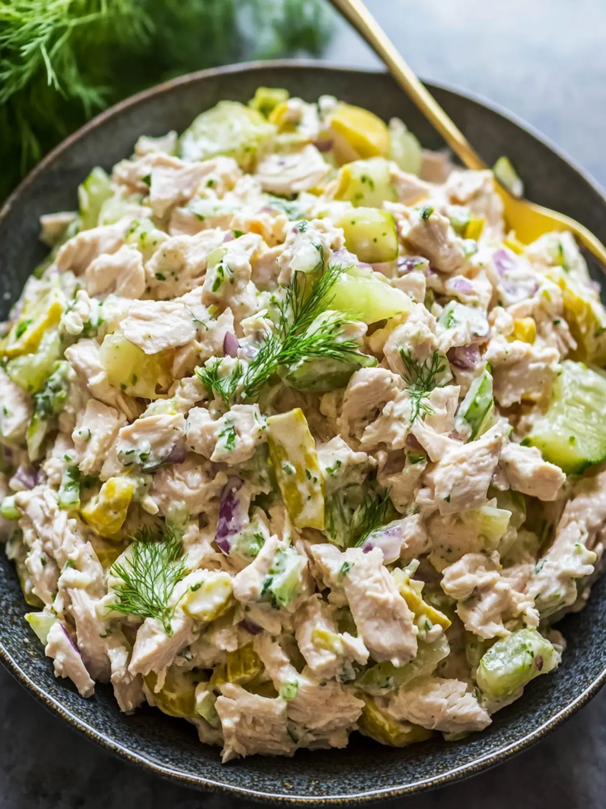 Dill Pickle Canned Chicken Salad That’ll Wow Your Taste Buds 5 Dill Pickle Canned Chicken Salad (Low Carb!)