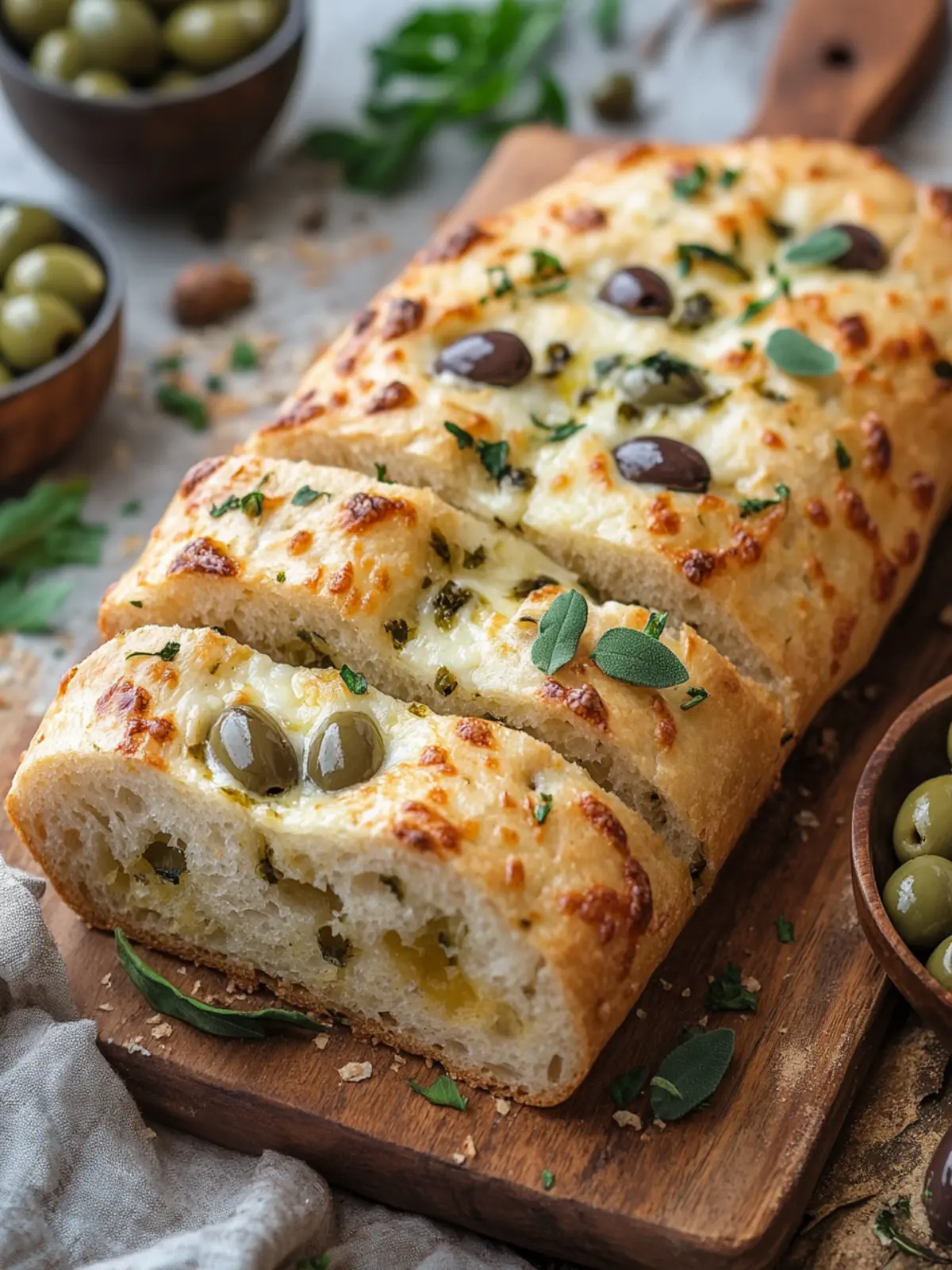 Savory Olive Cheese Bread Recipe That's Perfect for Any Meal 4 Olive Cheese Bread Recipe