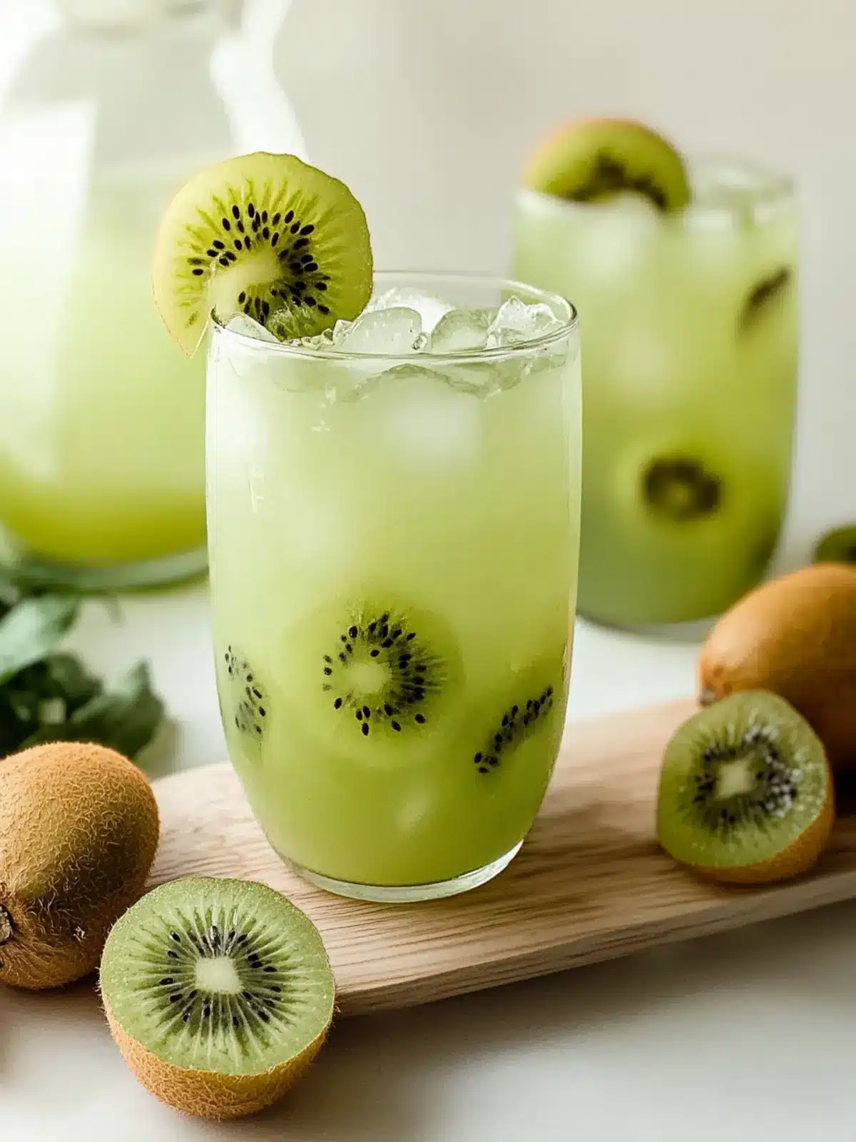 Refresh Your Day with Fresh & Sweet Kiwi Lemonade 3 Fresh & Sweet Kiwi Lemonade