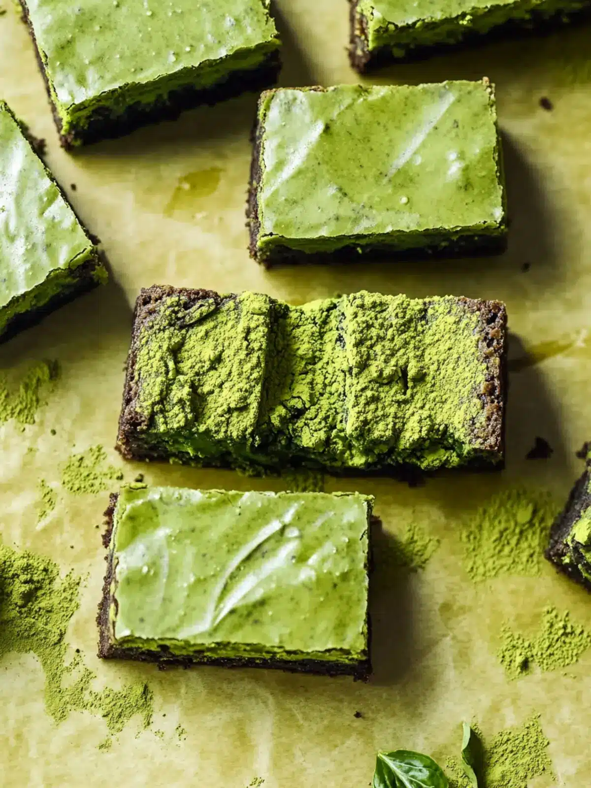 Irresistibly Gooey Matcha Brownies You’ll Adore 2 Matcha Brownies