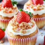 Delicious Strawberry Crunch Cupcakes That Wow Every Bite 6 Strawberry Crunch Cupcakes