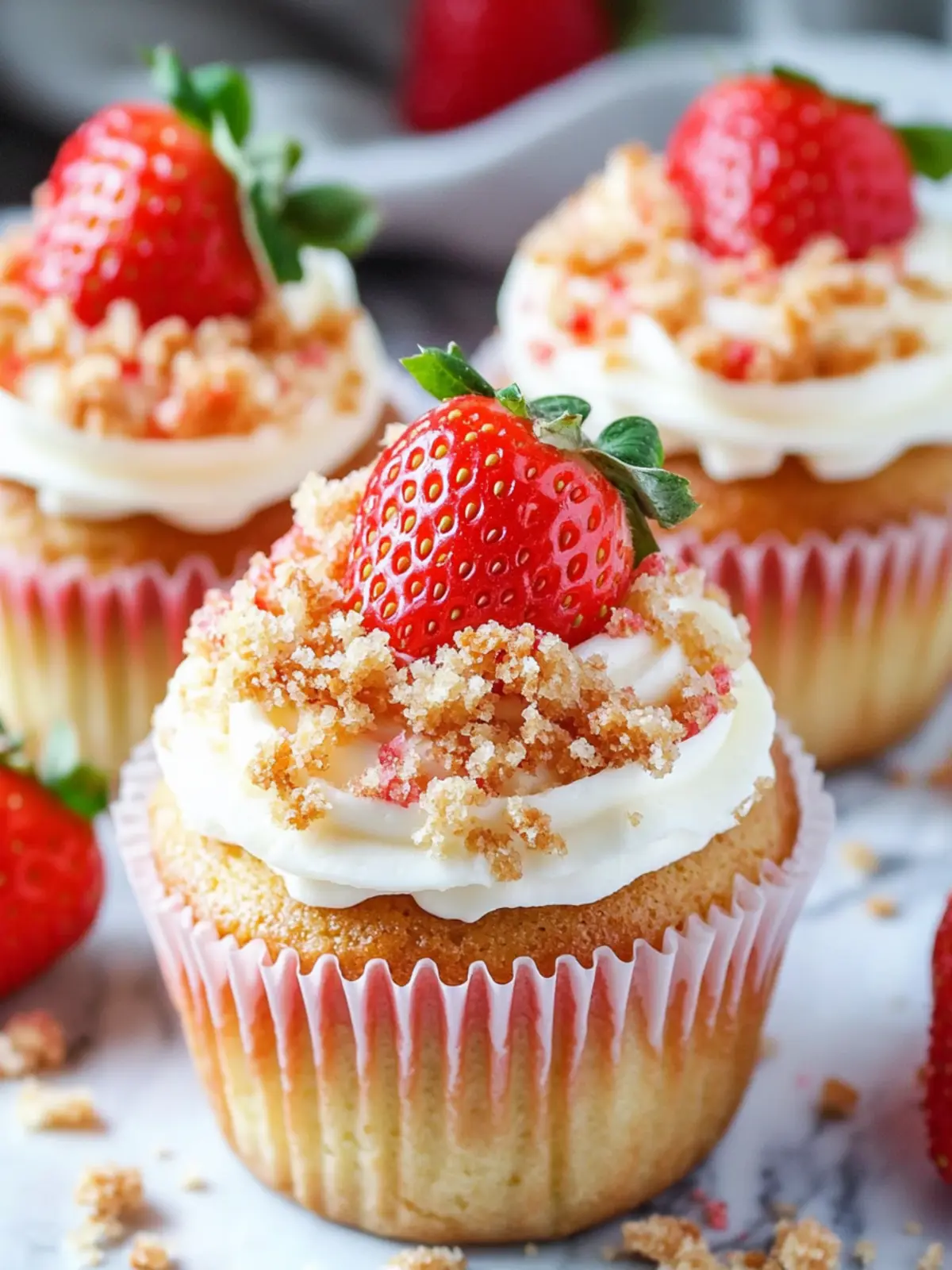 Delicious Strawberry Crunch Cupcakes That Wow Every Bite 5 Strawberry Crunch Cupcakes