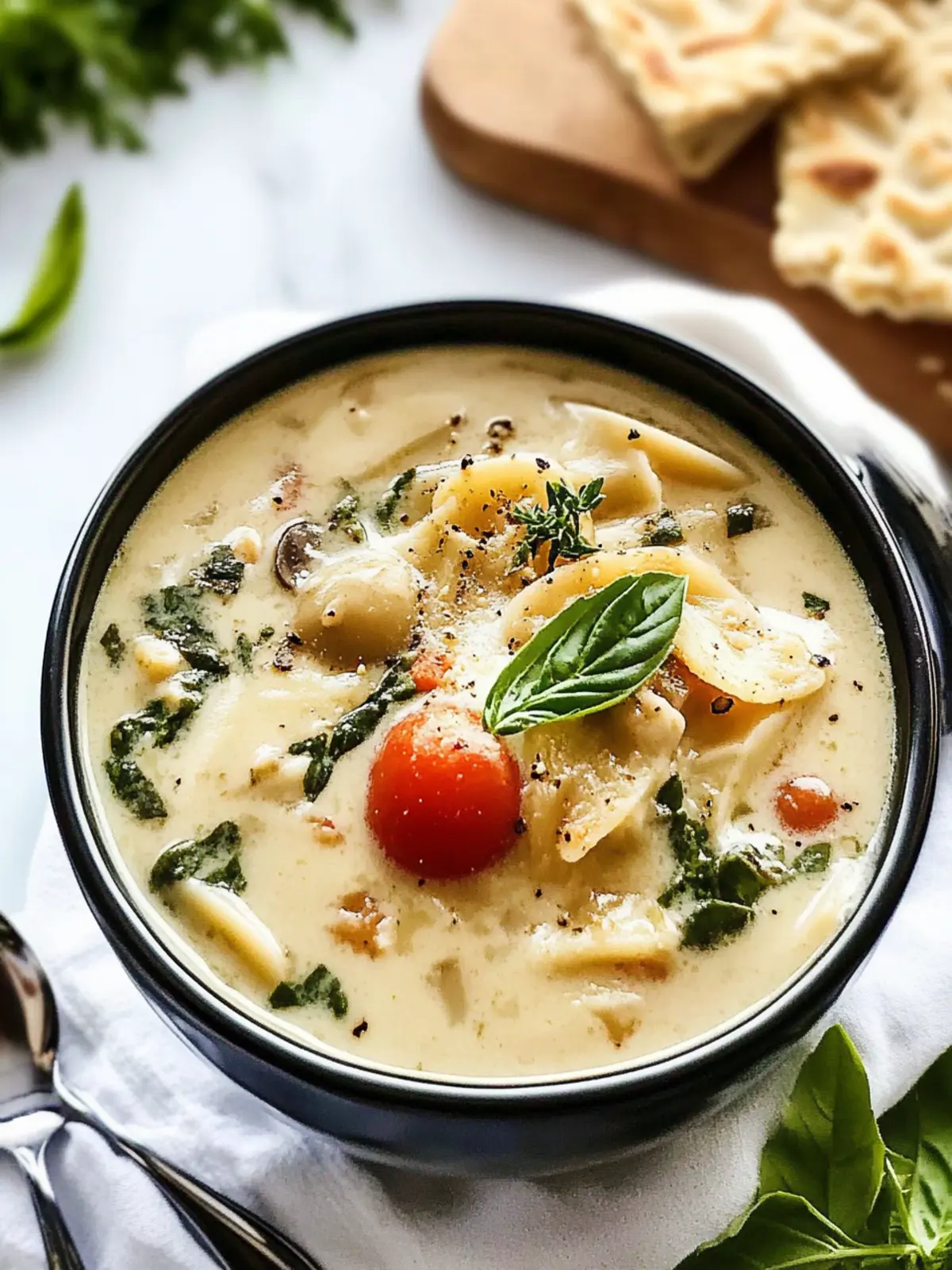 Delicious Vegan White Lasagna Soup for Cozy Nights 2 Vegan White Lasagna Soup