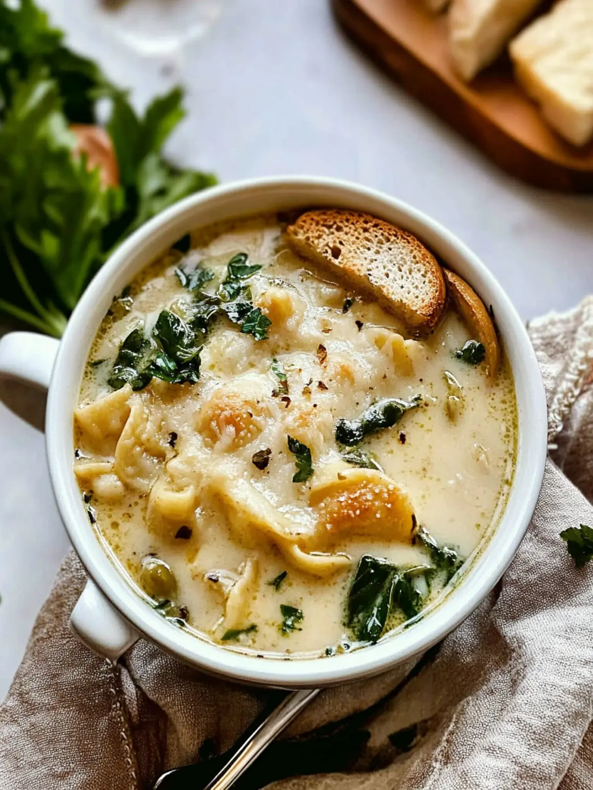 Delicious Vegan White Lasagna Soup for Cozy Nights 3 Vegan White Lasagna Soup