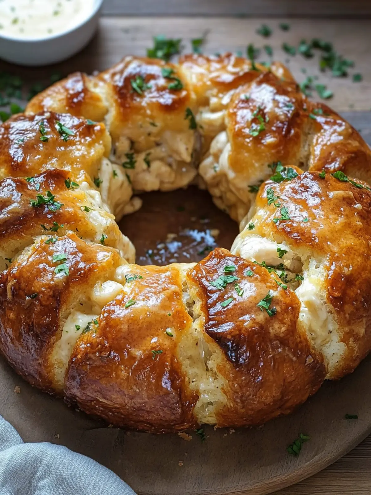 Irresistible Chicken Alfredo Monkey Bread for Cozy Nights 2 Chicken Alfredo Monkey Bread
