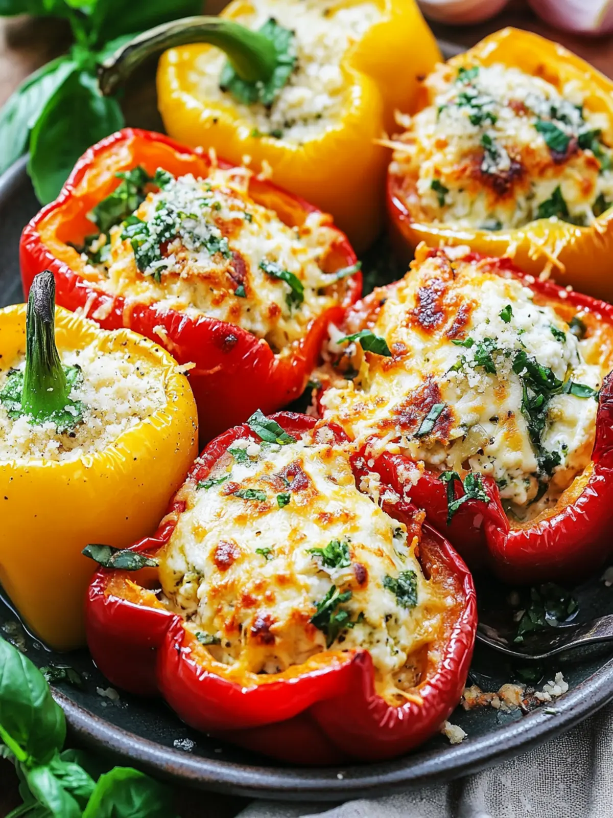 Delicious Tuscan Ricotta Stuffed Peppers for Cozy Nights 3 Tuscan Ricotta Stuffed Peppers