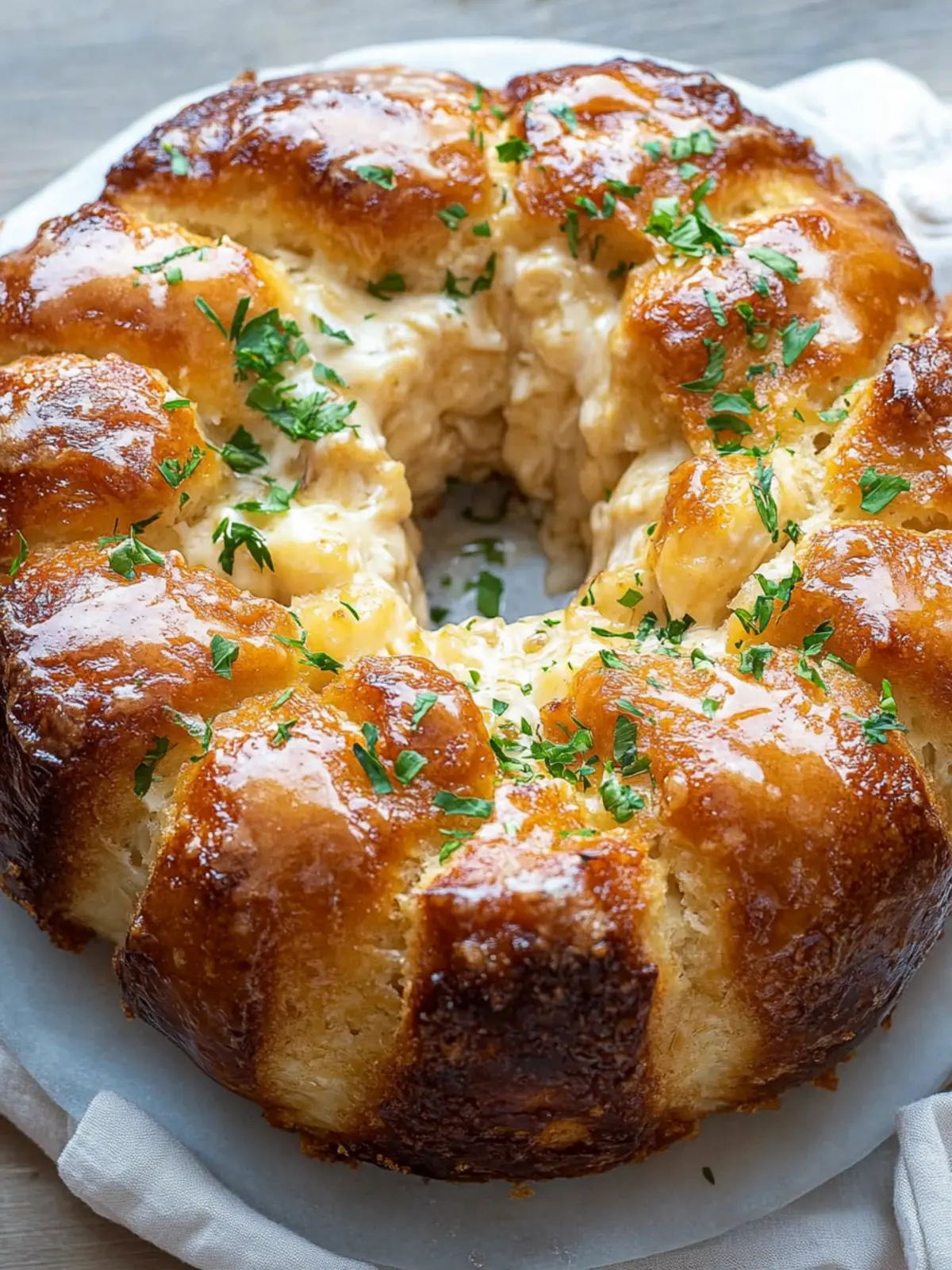 Irresistible Chicken Alfredo Monkey Bread for Cozy Nights 3 Chicken Alfredo Monkey Bread