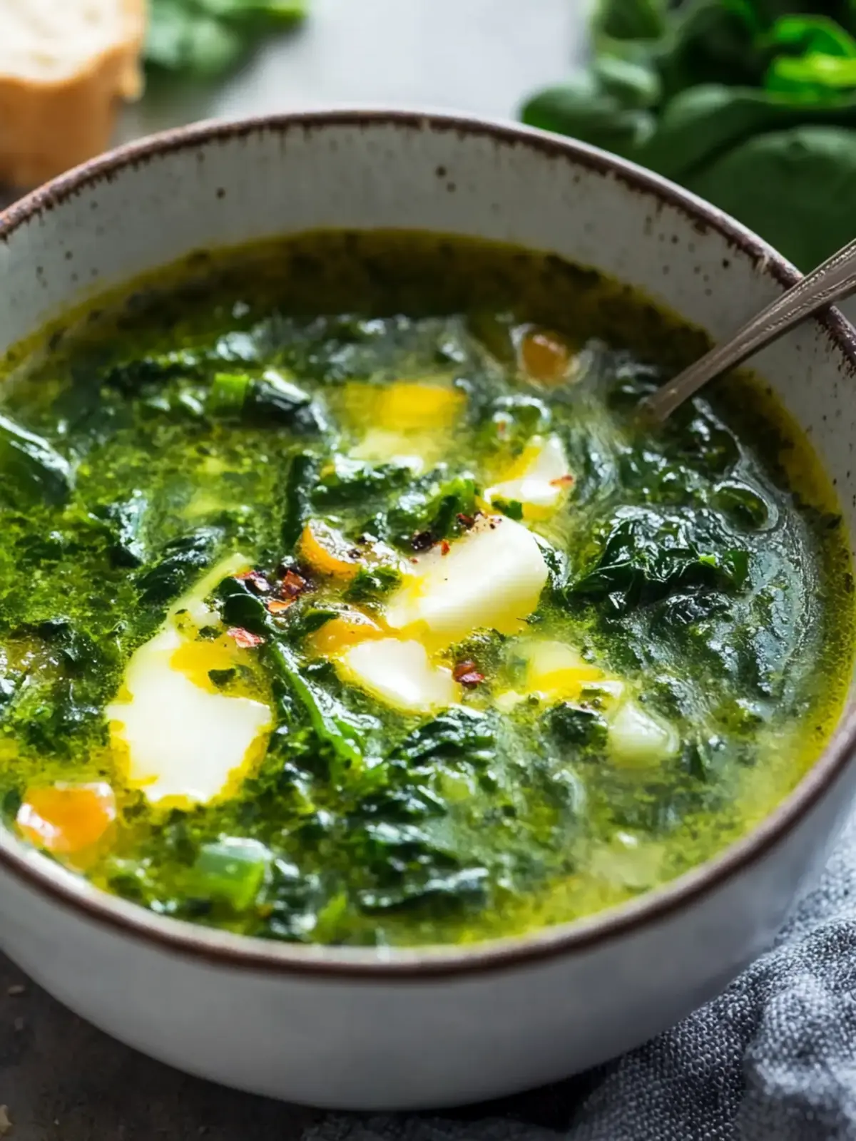 Delicious Green Borscht: Energizing Ukrainian Spinach Soup 4 Green Borscht (Ukrainian Spinach Soup)