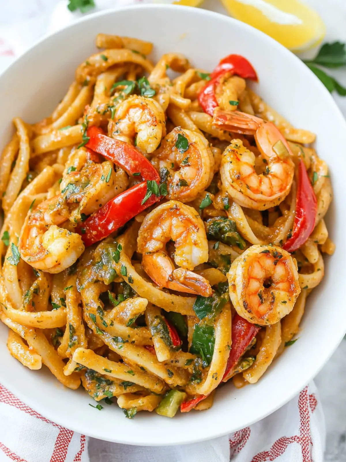 Savor Jamaican Shrimp Rasta Pasta for a Flavor Explosion 2 Jamaican Shrimp Rasta Pasta