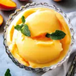 Delight in Homemade Peach Sorbet for a Sweet Summer Treat 9 Homemade Peach Sorbet