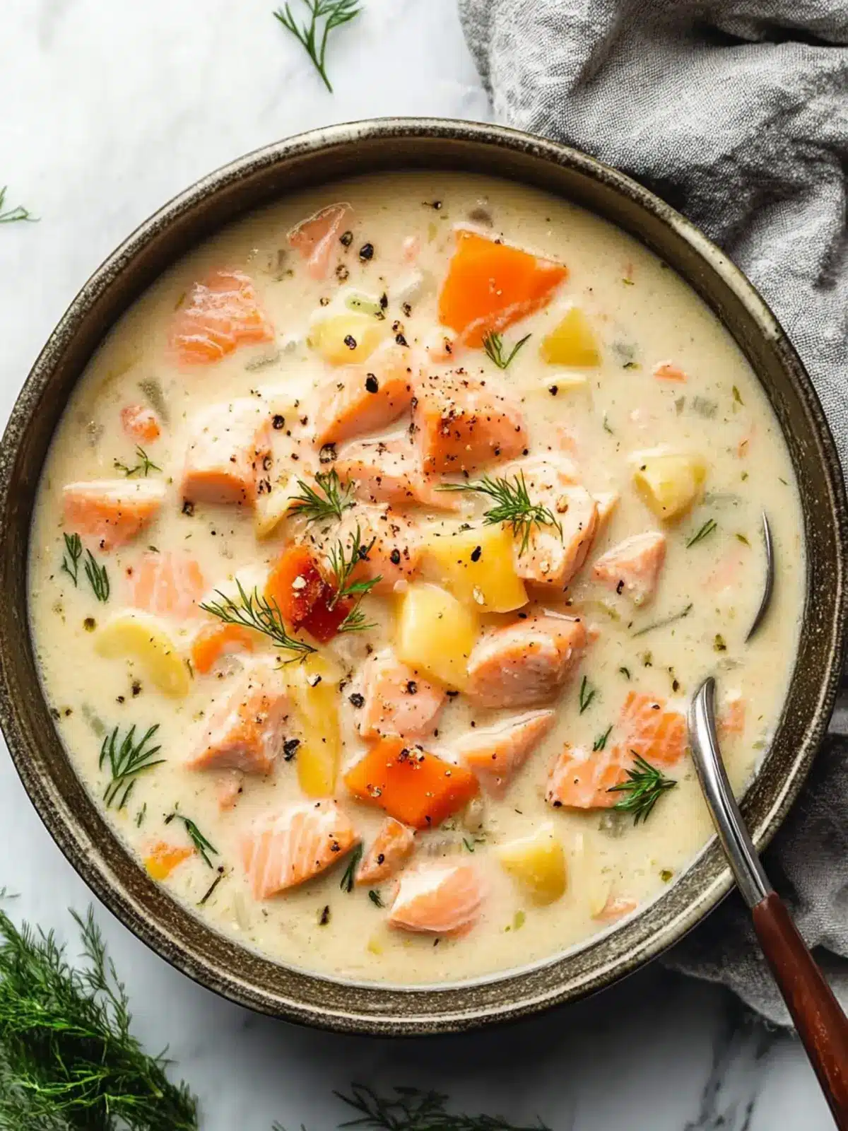 Deliciously Creamy Salmon Chowder for Cozy Nights In 4 Salmon Chowder