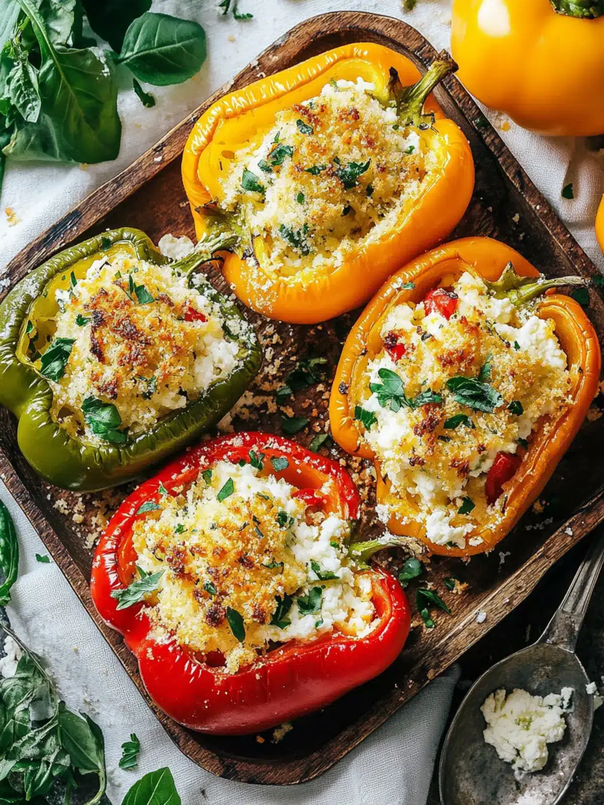 Delicious Tuscan Ricotta Stuffed Peppers for Cozy Nights 2 Tuscan Ricotta Stuffed Peppers