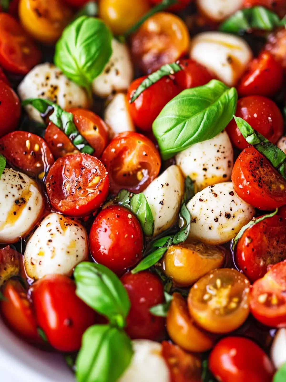 Delicious Cherry Tomato Caprese Salad in Under 15 Minutes 3 Cherry Tomato Caprese Salad