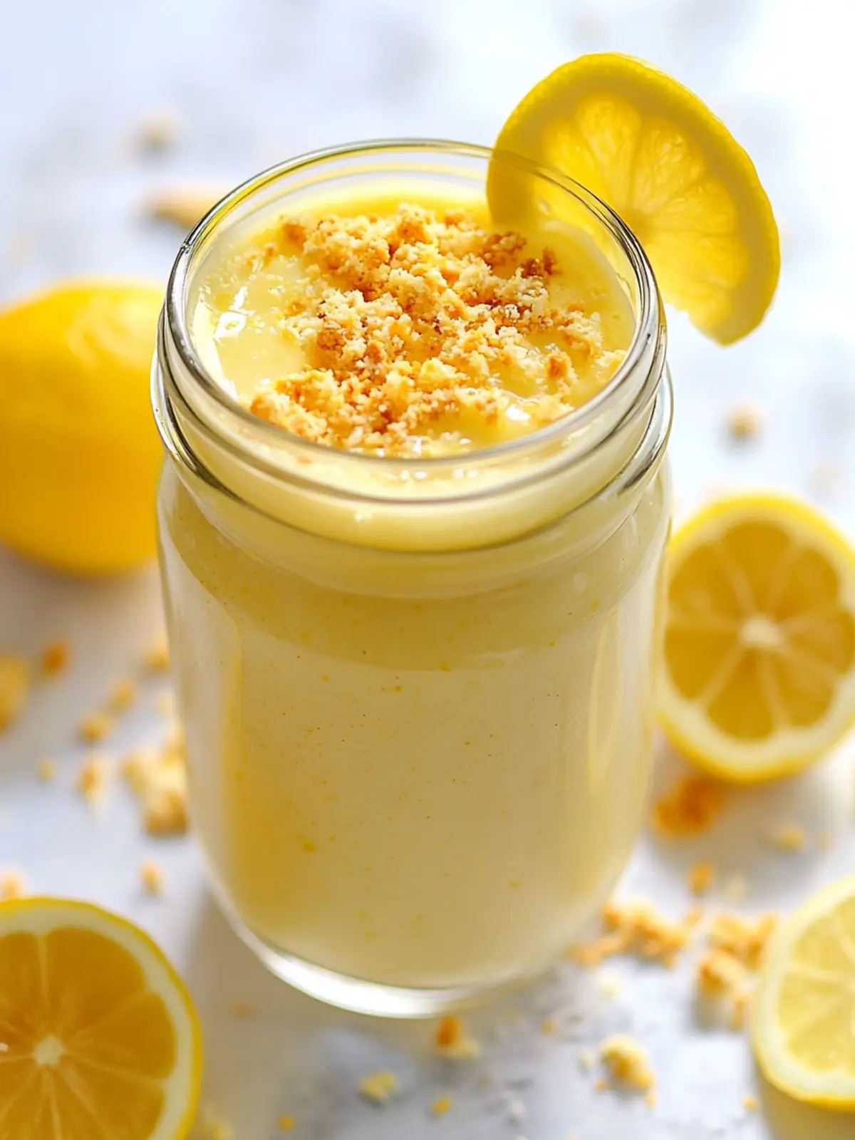 Luscious Lemon Cheesecake Smoothie to Brighten Your Day 2 Luscious Lemon Cheesecake Smoothie