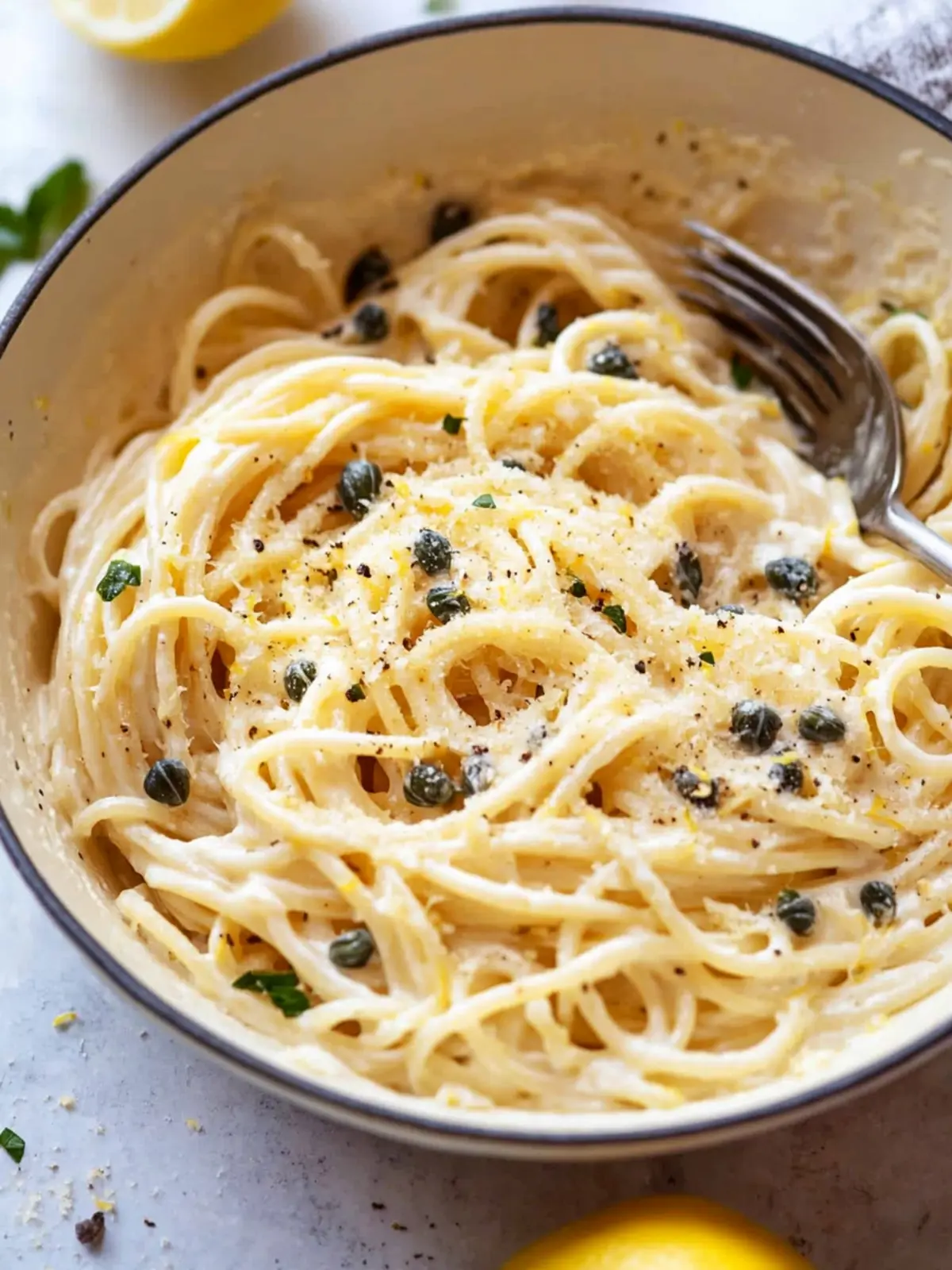 Creamy Lemon Caper Pasta That Brightens Your Dinner Table 5 Creamy Lemon Caper Pasta