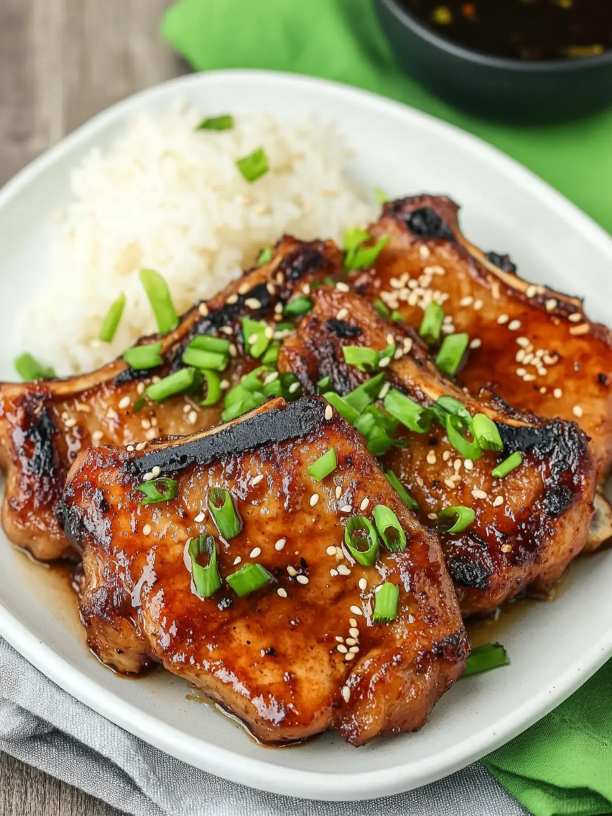 Savor Irresistible Korean Pork Chops in Just 22 Minutes 4 Korean Pork Chops