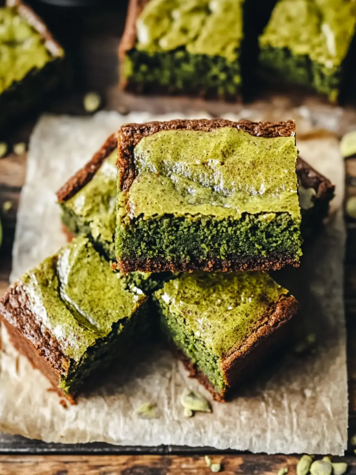 Irresistibly Gooey Matcha Brownies You’ll Adore 4 Matcha Brownies