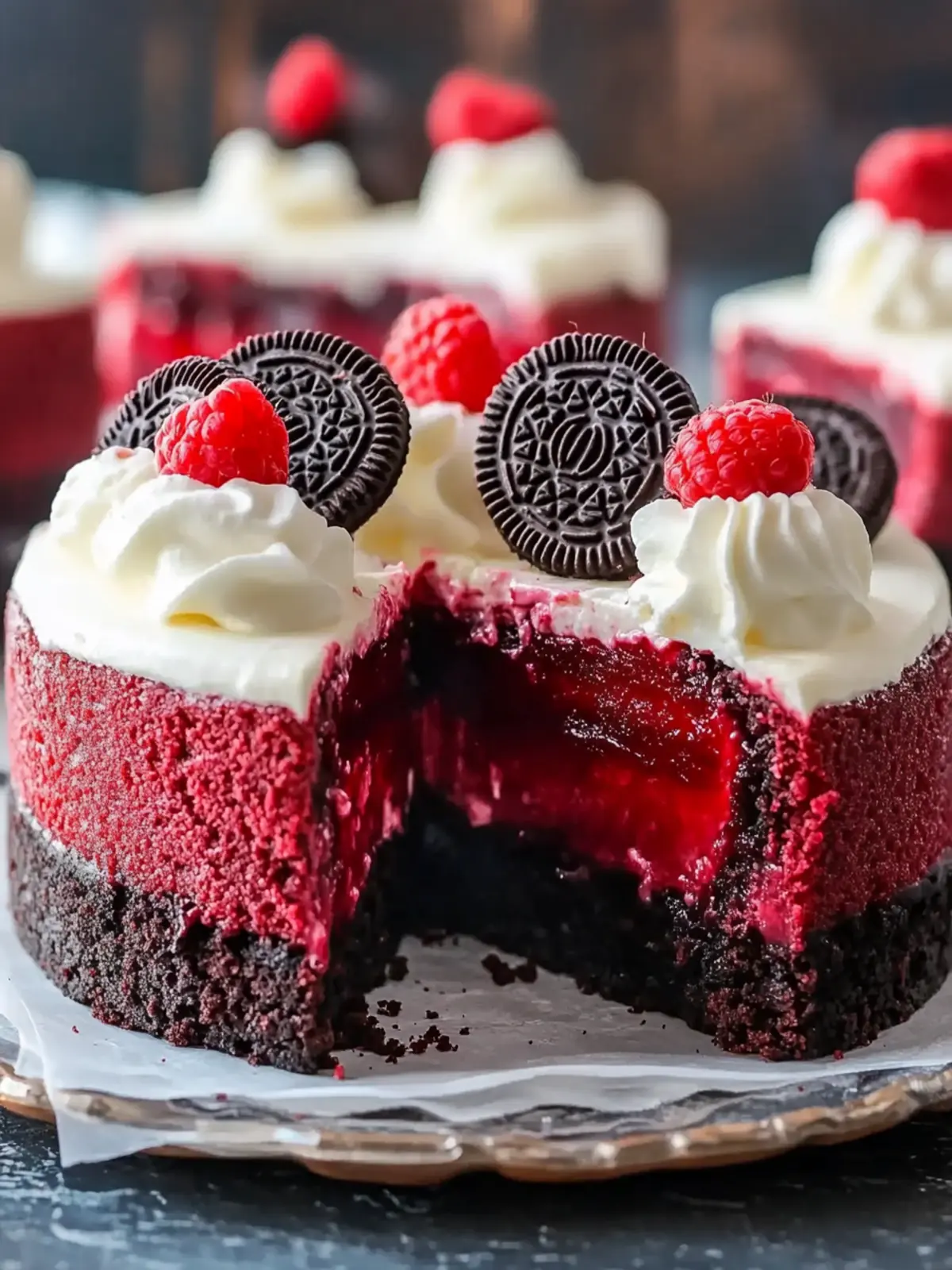 Delicious Oreo Red Velvet Cheesecake Recipe You'll Love 3 Oreo Red Velvet Cheesecake Recipe