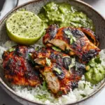 Peruvian Inspired Chicken Thighs with Zesty Jalapeño Sauce 7 Peruvian Inspired Chicken