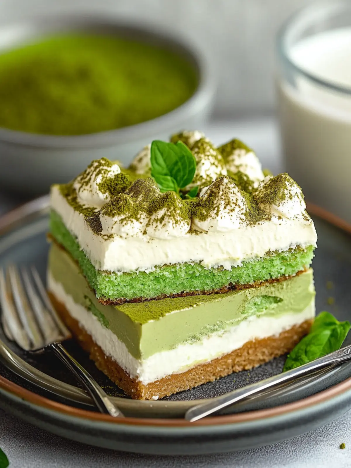 Delicious Vegan Matcha Tiramisu You’ll Crave Again and Again 5 Vegan Matcha Tiramisu