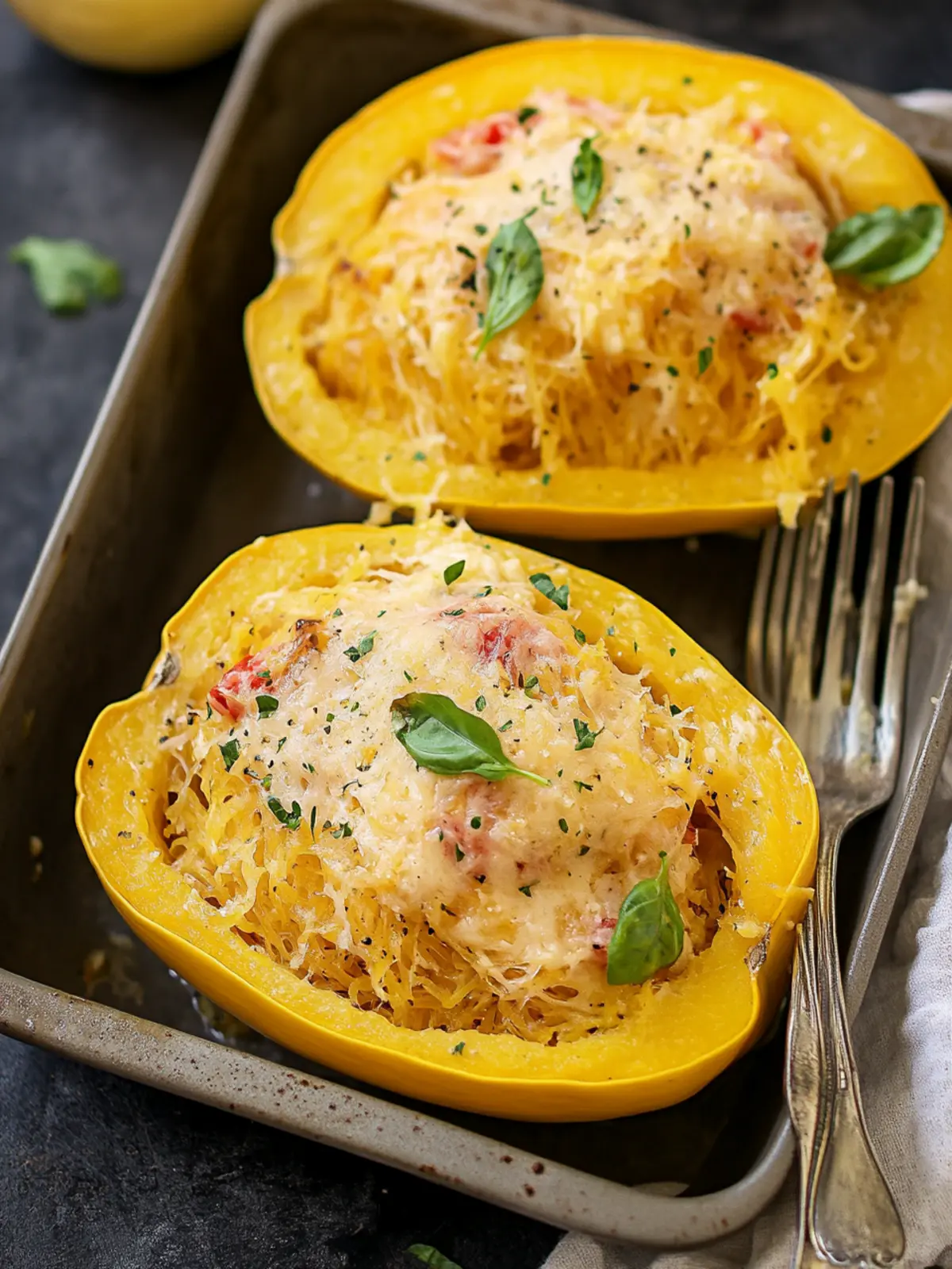 Delicious Boursin Spaghetti Squash for a Cozy Night In 3 Boursin Spaghetti Squash