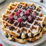 Chocolate Chip Protein Waffles: 25g Protein for Busy Mornings 6 Chocolate Chip Protein Waffles 25g Protein Easy Freezer Breakfast