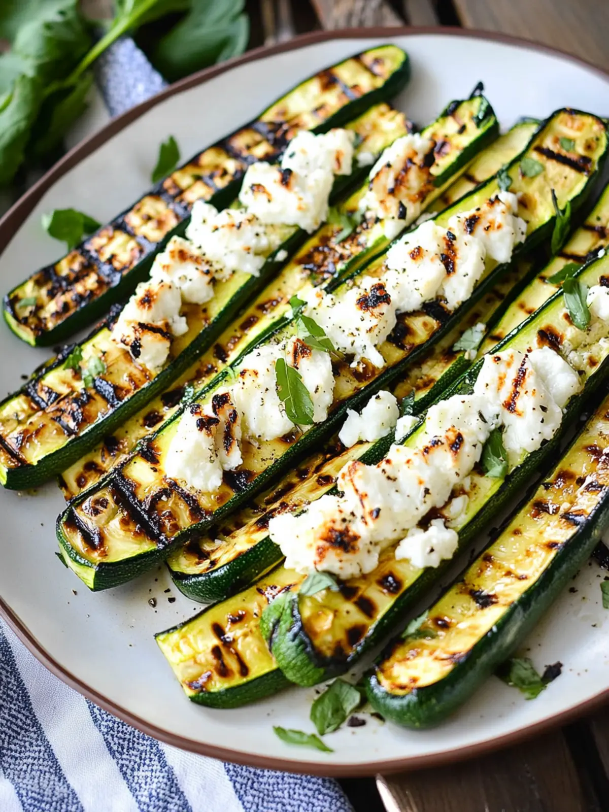 Easy Grilled Zucchini With Goat Cheese That'll Impress Anyone 5 Easy Grilled Zucchini With Goat Cheese