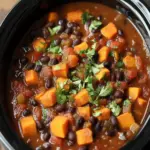 Crock Pot Sweet Potato Black Bean Chili Recipe for Cozy Nights 4 Crock Pot Sweet Potato Black Bean Chili Recipe