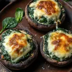 Irresistible Spinach and Cheese Stuffed Portobello Mushroom Bliss 10 Spinach and Cheese Stuffed Portobello Mushroom