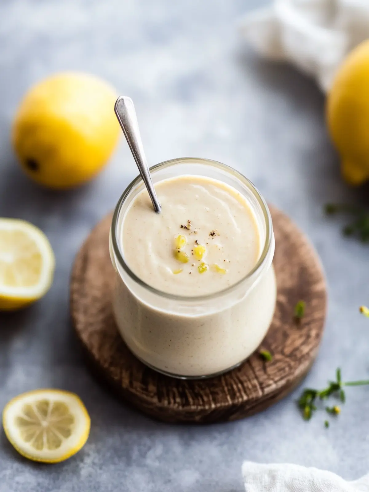 Lemon Garlic Tahini Dressing for Flavor-Packed Dishes 3 Lemon Garlic Tahini Dressing
