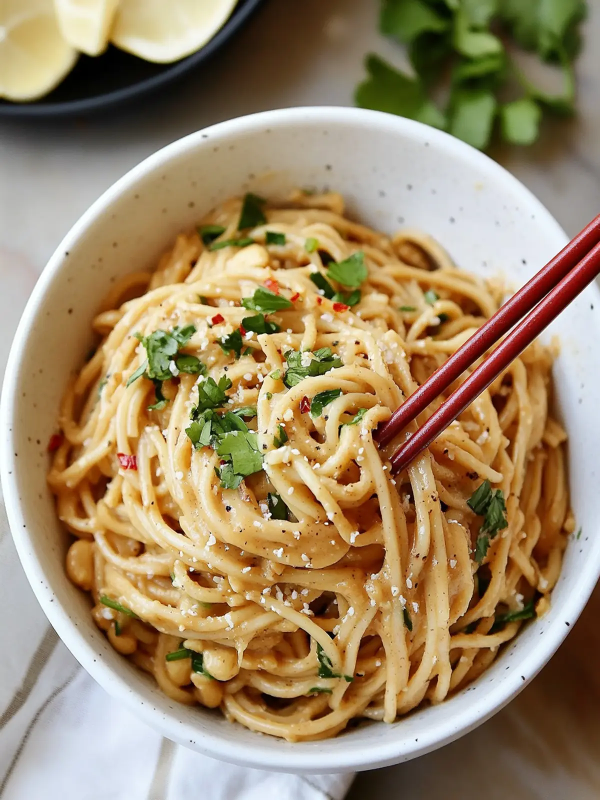 Slurpalicious Vegan Peanut Noodles Ready in 15 Minutes 5 Slurpalicious Vegan Peanut Noodles
