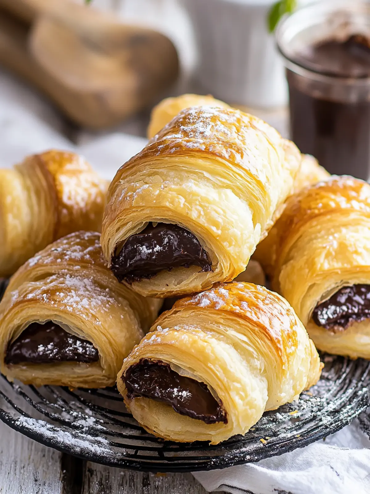 Easy Puff Pastry Chocolate Croissants You Can Master Today 4 Puff Pastry Chocolate Croissants