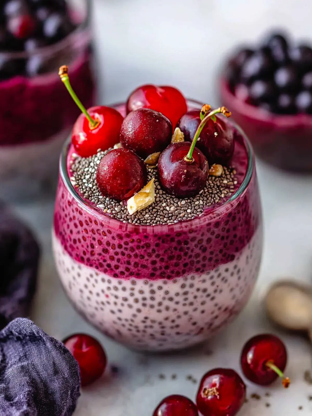 Delicious Cherry Chia Pudding for a Healthy Treat 2 Cherry Chia Pudding