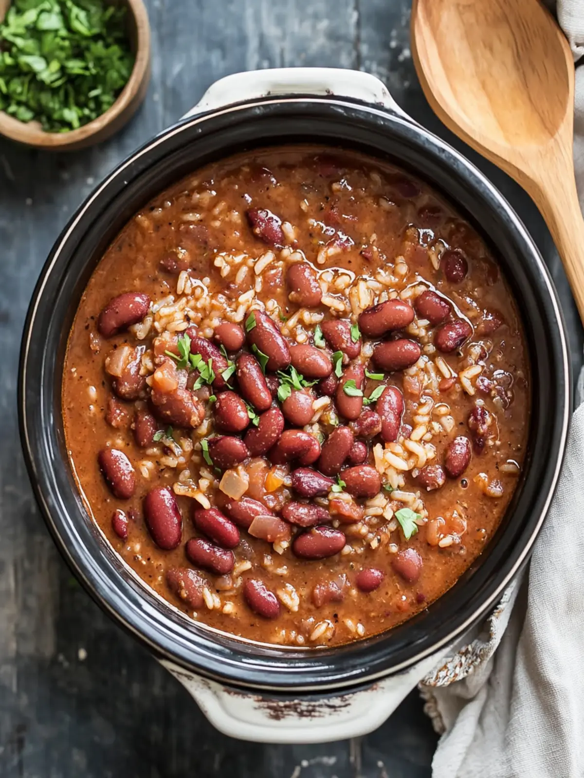 Savory Slow Cooker Cajun Red Beans and Rice You’ll Crave 4 Slow Cooker Cajun Red Beans and Rice