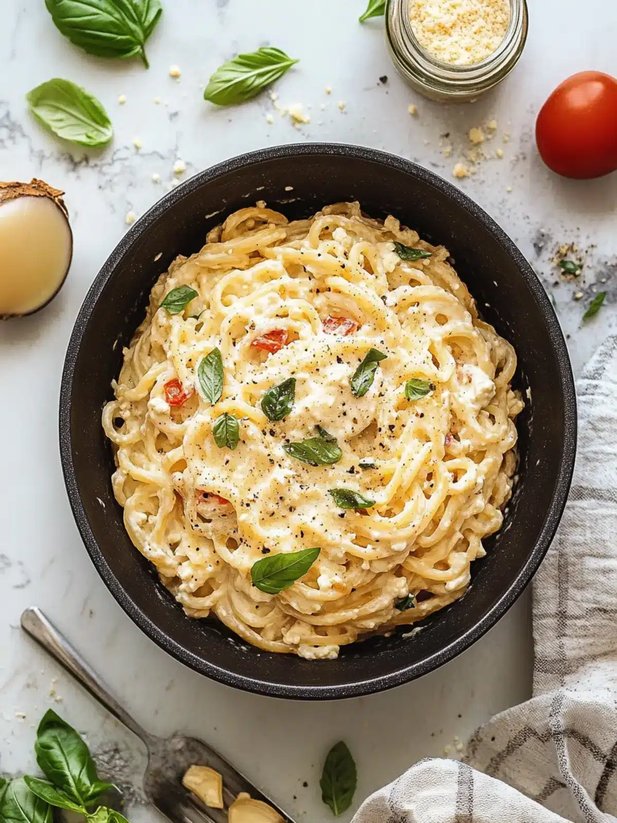 Creamy One Pot Boursin Pasta in Just 10 Minutes! 5 One Pot Boursin Pasta
