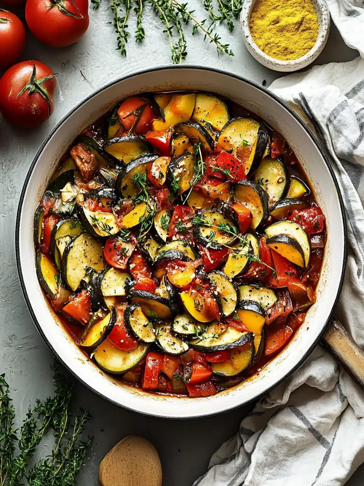 Ratatouille Made Easy: A Colorful Veggie Delight at Home 4 Ratatouille